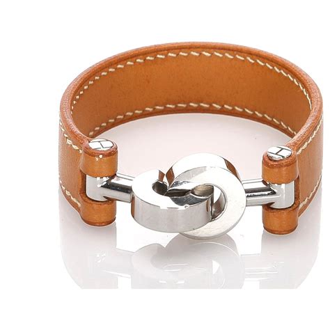 bracelet cuir style hermes|hermes bracelets for women.